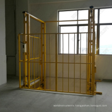High quality wall mounted workshop warehouse vertical cargo lift platform